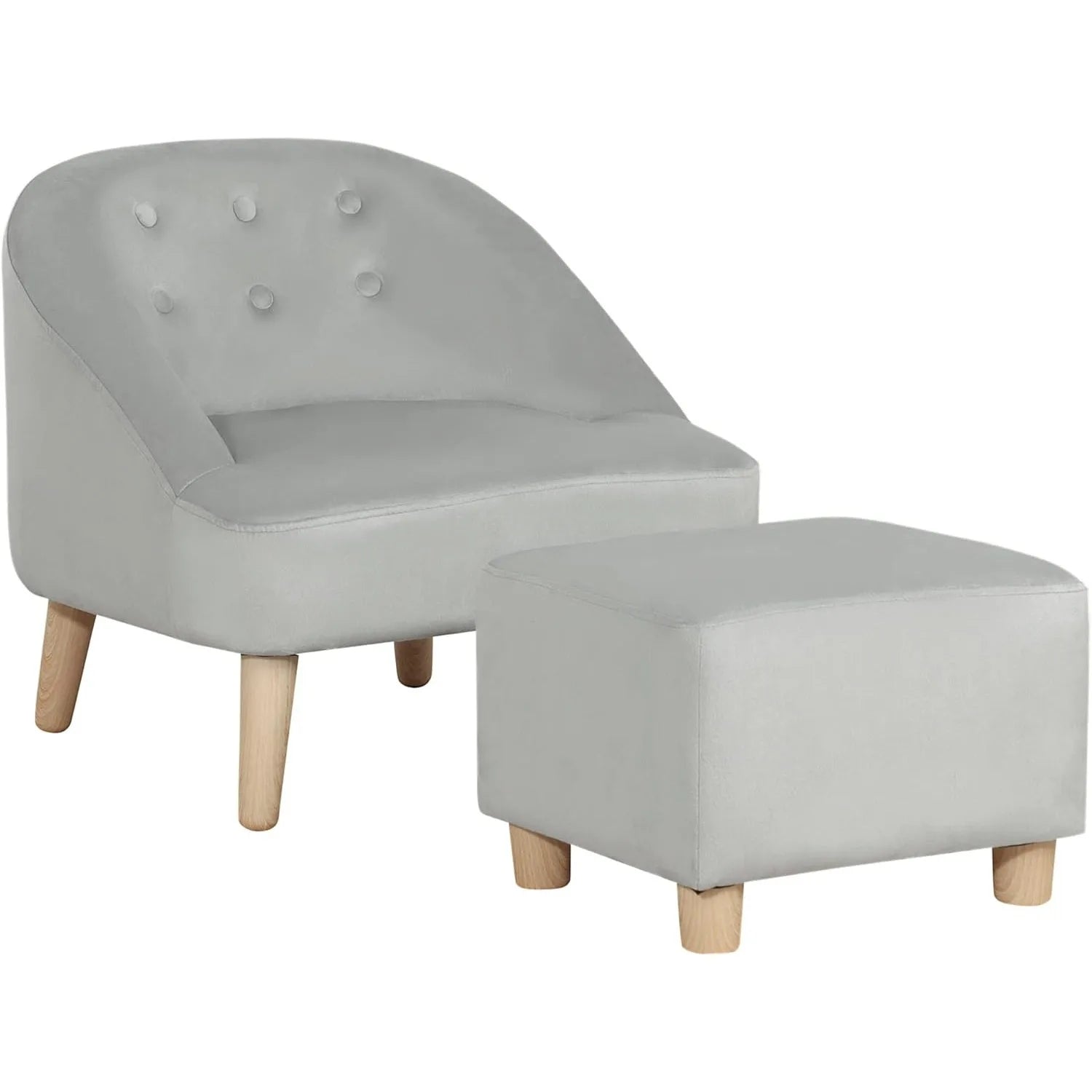 Qaba Kids Sofa Set, Toddler Chair, Sofa